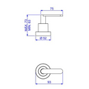Acabamento P Registro De Gaveta Até 1 Flex Plus 4900.c21.pq