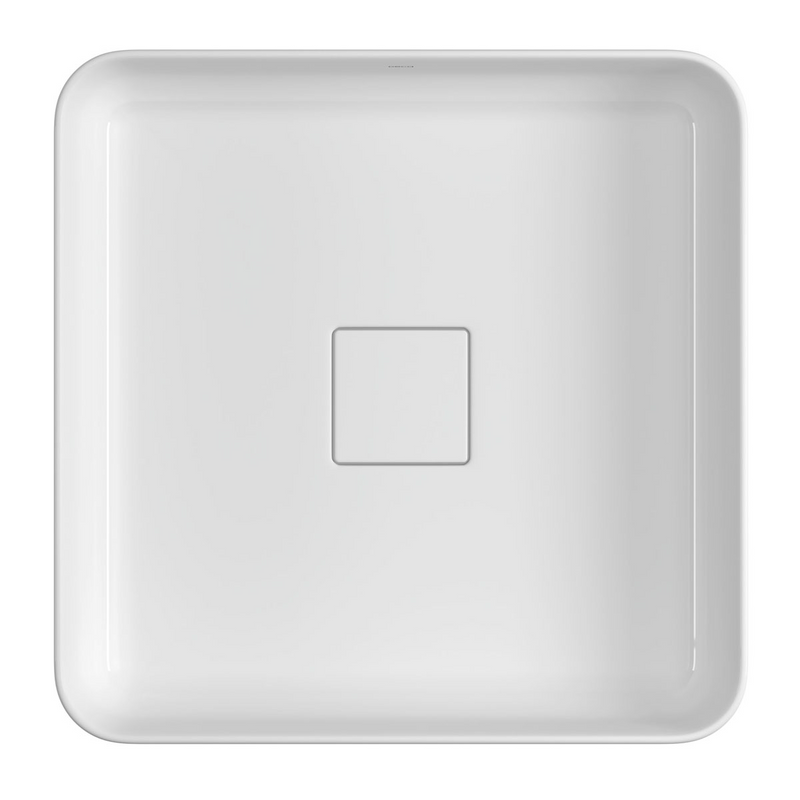 Cuba de Apoio Deca Quadrada 40cm Slim Branco Deca L.11040.17