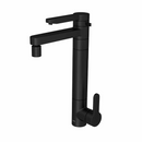 Misturador Monocomando de Mesa com Filtro para Cozinha Twin Black Matte Deca 2240.BL.MT