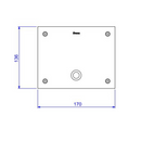 Válvula Mictório Embutida Acionamento Sensor Bivolt Decalux 2780.C