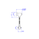 Desviador Universal Para Chuveiro Cromado Deca 1982.C