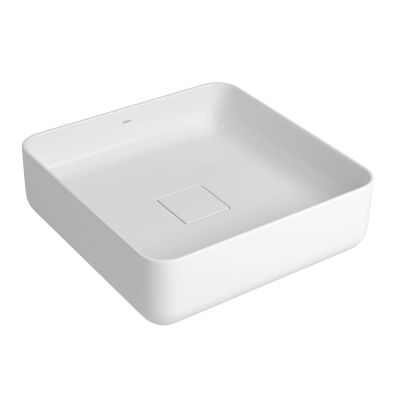 Cuba de Apoio Deca Quadrada 40cm Slim Branco Deca L.11040.17