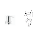 Acabamento para registro DocolBase 1/2", 3/4" e 1" Gali Docol 00800006