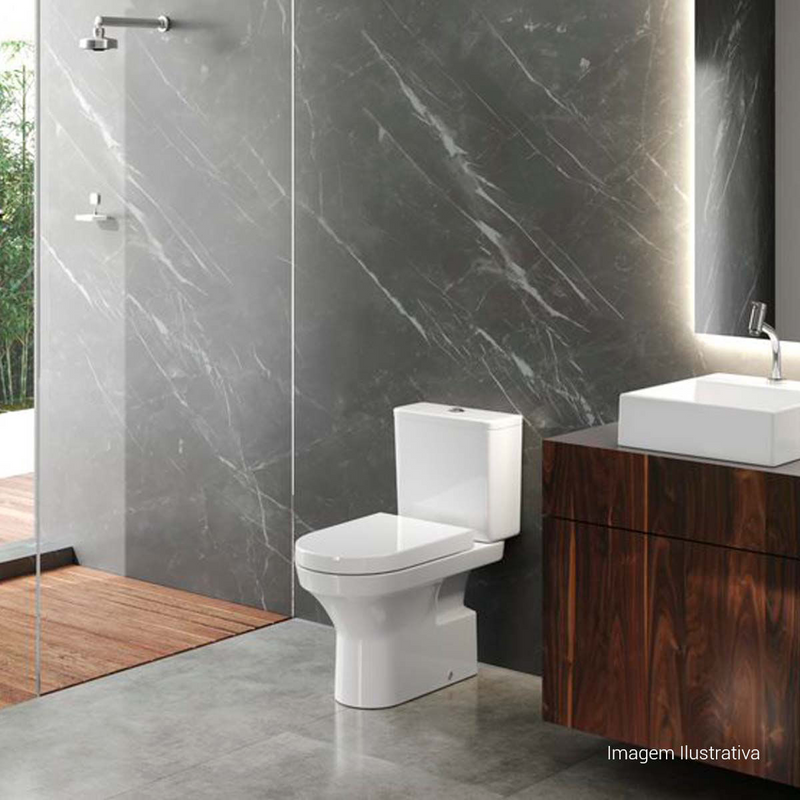 Assento Sanitário Deca para Bacias Carrara, Duna, Level, LK e Nuova Branco AP.236.17